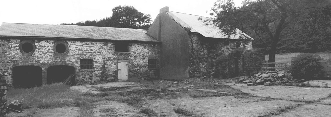 Abercynafon Farm before the restoration